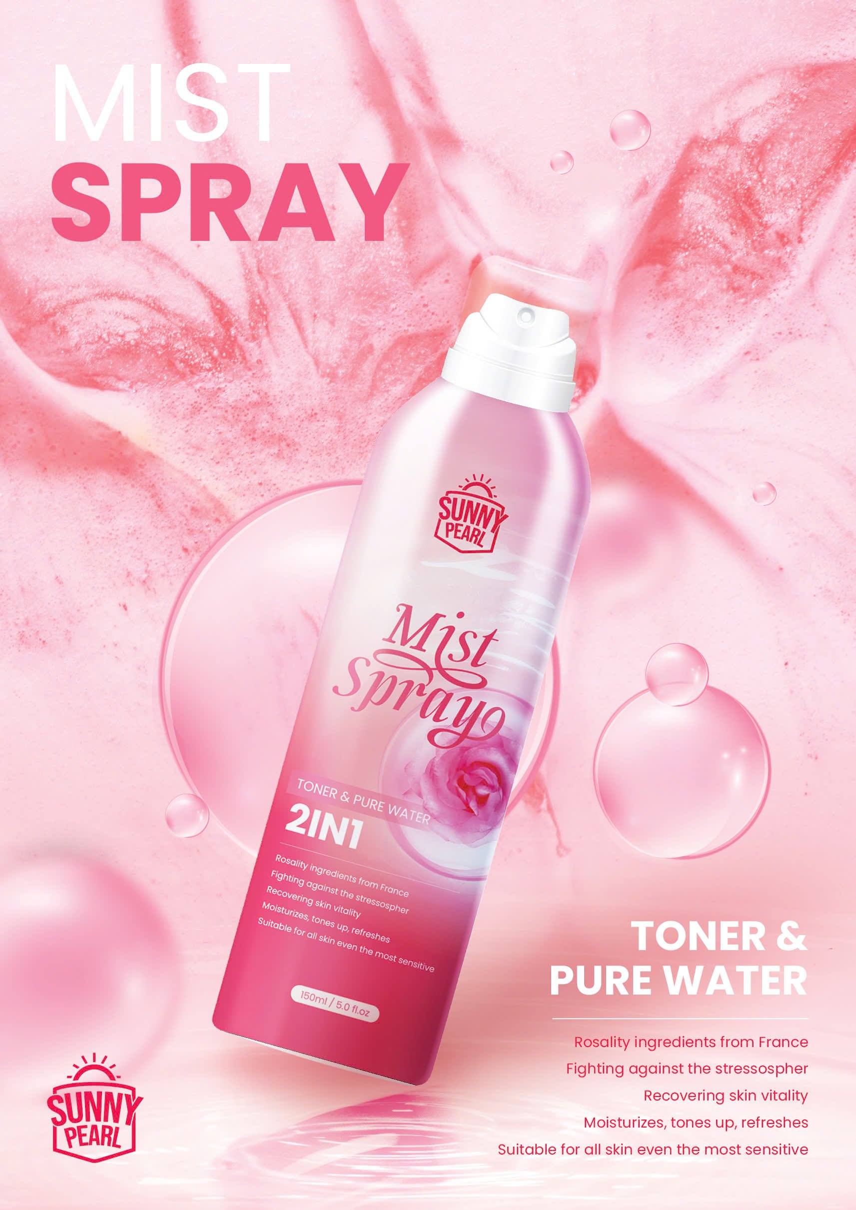 Chai xịt khoáng Mist Spray